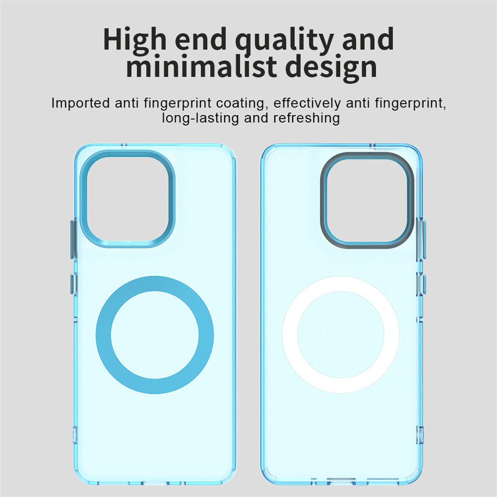 MagSafe Case for Motorola Moto G86, Techsuit, CandyCase, Blue