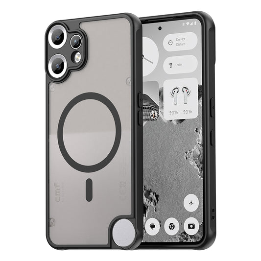 MagSafe Case for Nothing CMF Phone 2 Pro, Techsuit, HaloFrost II, Black