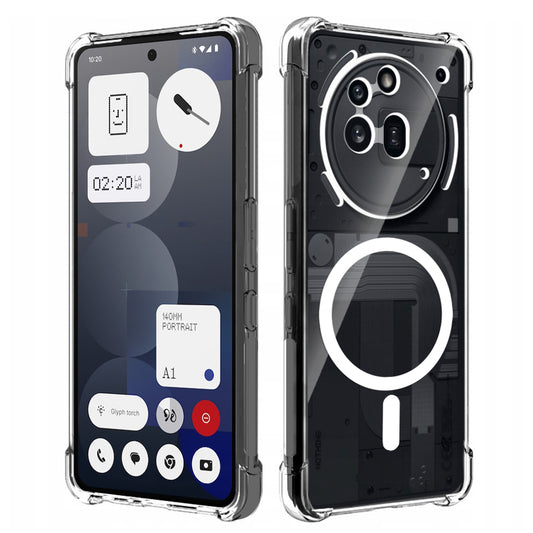 MagSafe Case for Nothing Phone (3a) Pro, Techsuit, Shockproof, Transparent