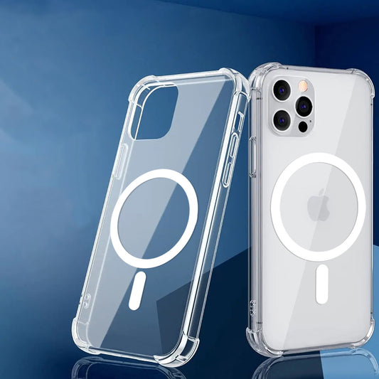 MagSafe Case for Nothing Phone (3a) Pro, Techsuit, Shockproof, Transparent
