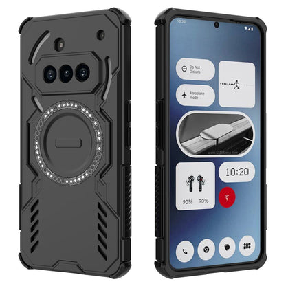 MagSafe Case for Nothing Phone (3a), Techsuit, ArmorMag, Black