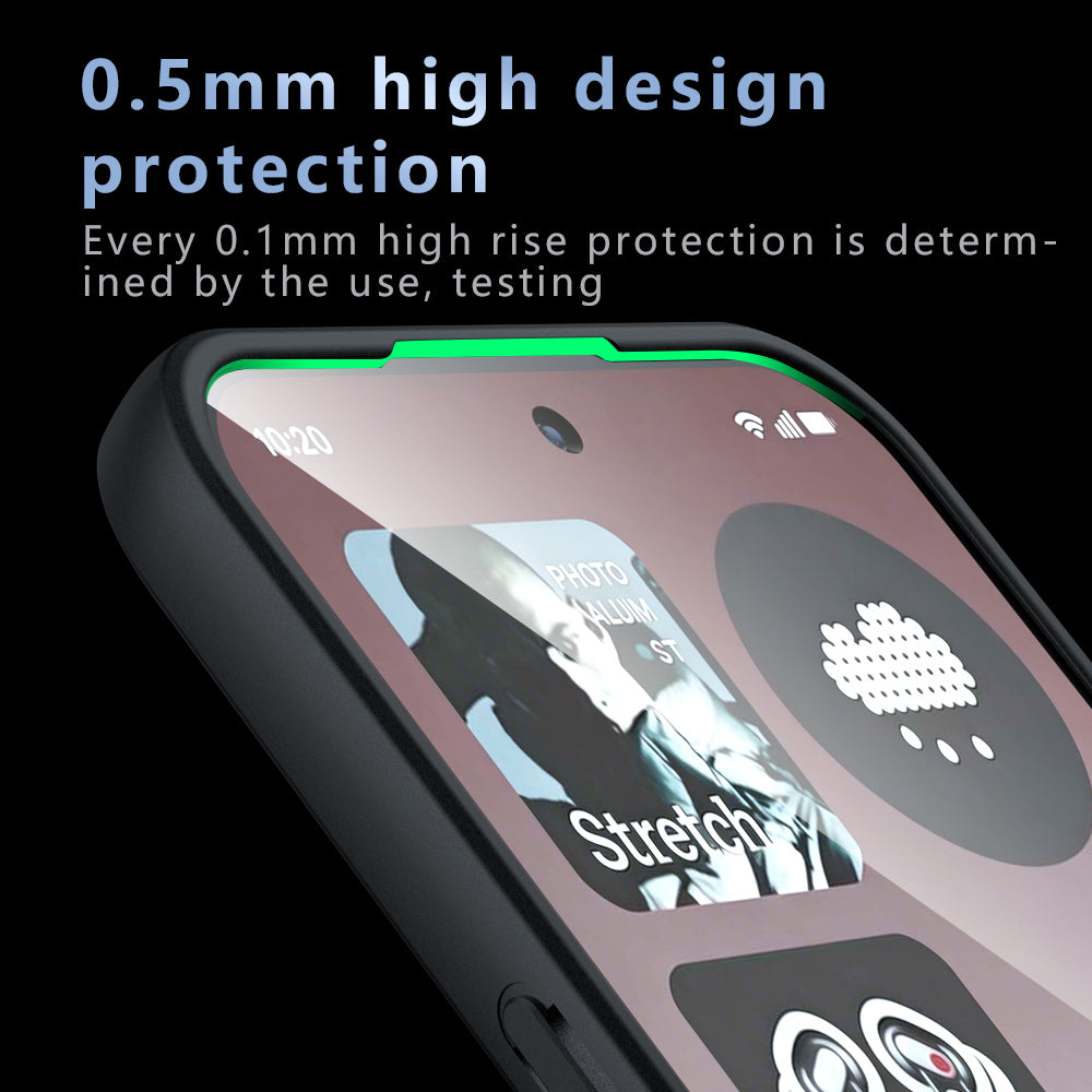 MagSafe Case for Nothing Phone (4a) Pro, Techsuit, PureFrost, Satin Black
