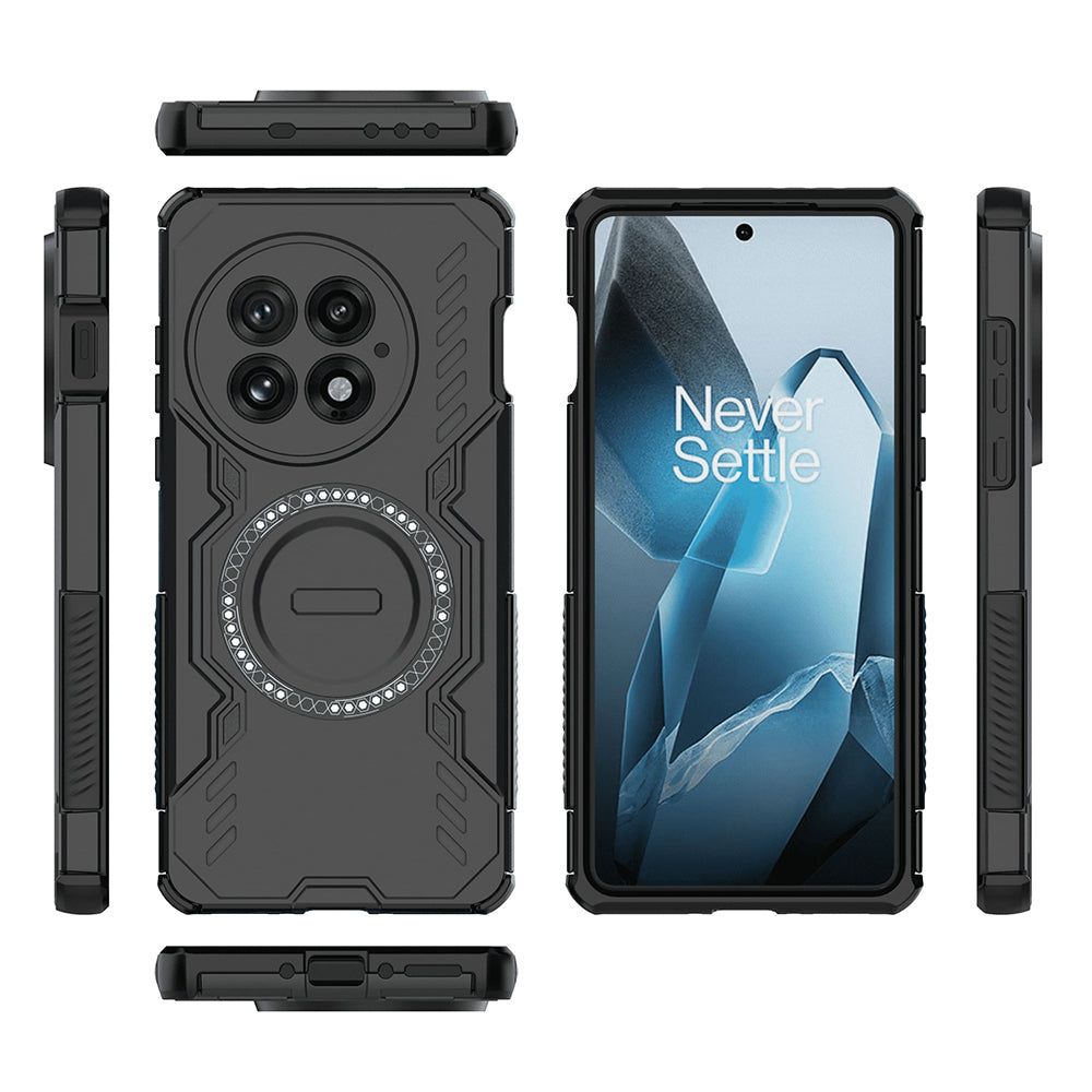 MagSafe Case for OnePlus 13, Techsuit, ArmorMag, Black