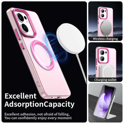 MagSafe Case for Oppo Reno13 FS 5G / Reno13 F 4G / Reno13 F, Techsuit, CandyCase, Pink