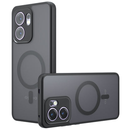MagSafe Case for Oppo Reno13 FS 5G / Reno13 F 4G / Reno13 F, Techsuit, PureFrost, Black