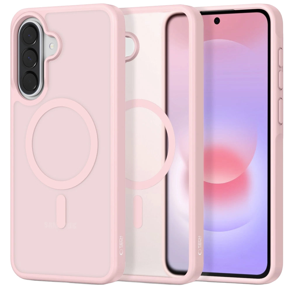 MagSafe Case for Samsung Galaxy A37 5G / A56 A566 / A36 A366, Tech-Protect, Magmat, Matte Pink