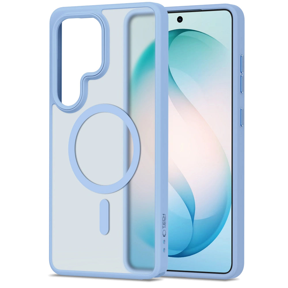 MagSafe Case for Samsung Galaxy S26 Ultra S948, Tech-Protect, Magmat, Matte Blue