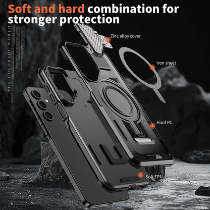 MagSafe Case for Samsung Galaxy A05s A057, Techsuit, CamVault, Black