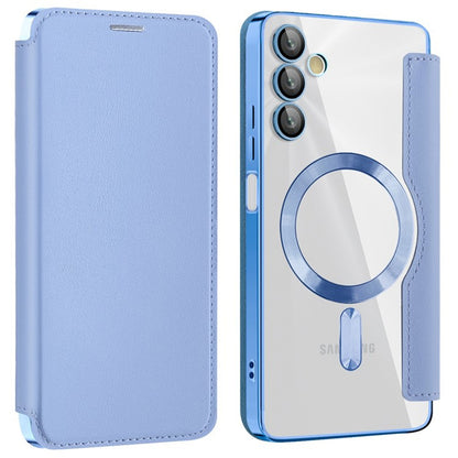 MagSafe Case for Samsung Galaxy A05s A057, Techsuit, SmartMag Book, Blue