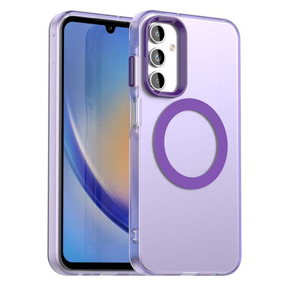 MagSafe Case for Samsung Galaxy A15 5G A156 / A15 A155, Techsuit, CandyCase, Purple