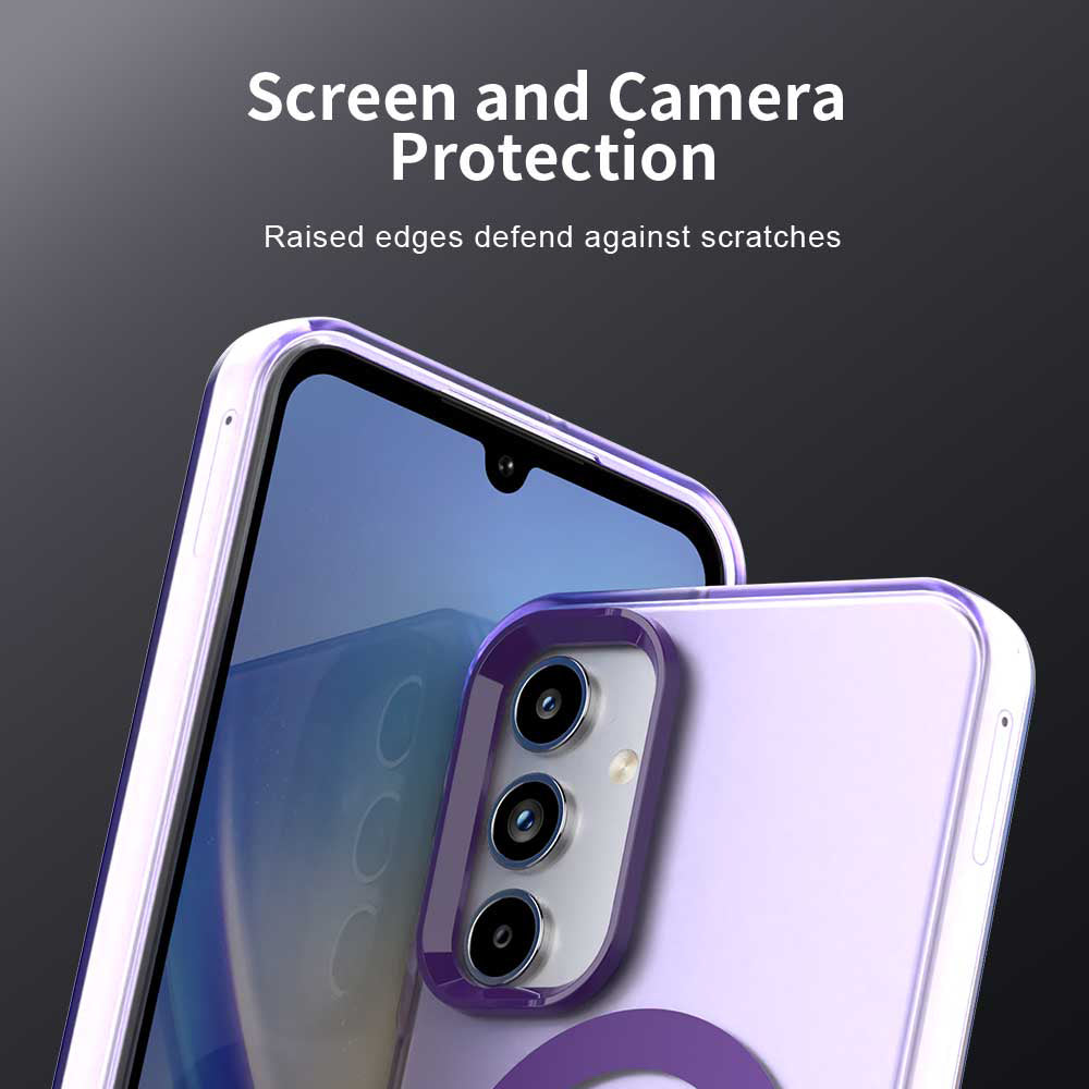 MagSafe Case for Samsung Galaxy A15 5G A156 / A15 A155, Techsuit, CandyCase, Purple