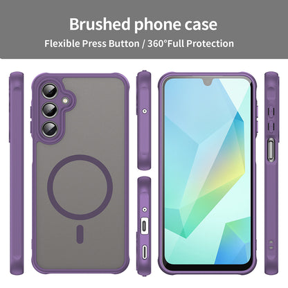 MagSafe Case for Samsung Galaxy A16 5G A166 / A16 4G A165, Techsuit, HaloFrost II, Purple