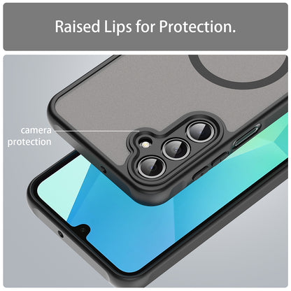 MagSafe Case for Samsung Galaxy A16 5G A166 / A16 4G A165, Techsuit, HaloFrost II, Black