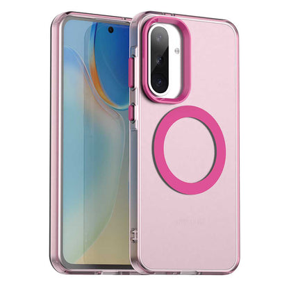 MagSafe Case for Samsung Galaxy A36 A366, Techsuit, CandyCase, Pink