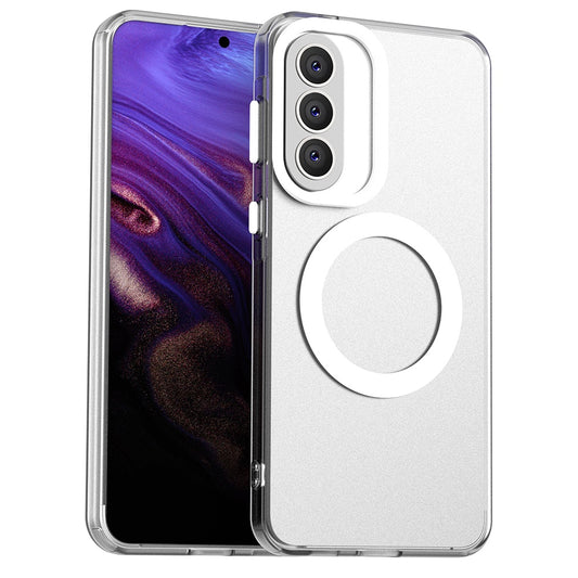 MagSafe Case for Samsung Galaxy A37 5G, Techsuit, CandyCase, White