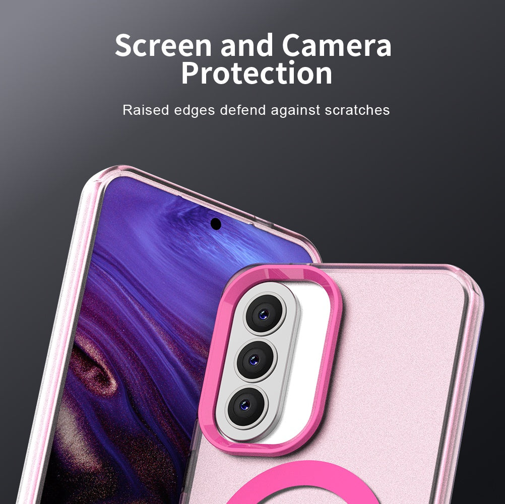 MagSafe Case for Samsung Galaxy A57 5G, Techsuit, CandyCase, Pink