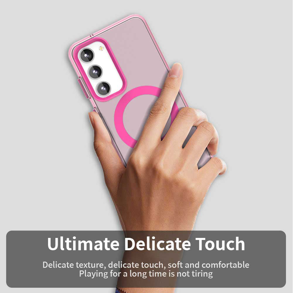 MagSafe Case for Samsung Galaxy S23+ S916, Techsuit, CandyCase, Pink