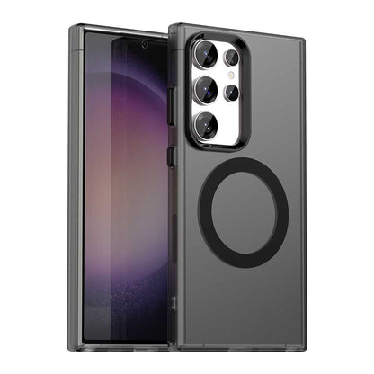 MagSafe Case for Samsung Galaxy S23 Ultra S918, Techsuit, CandyCase, Black