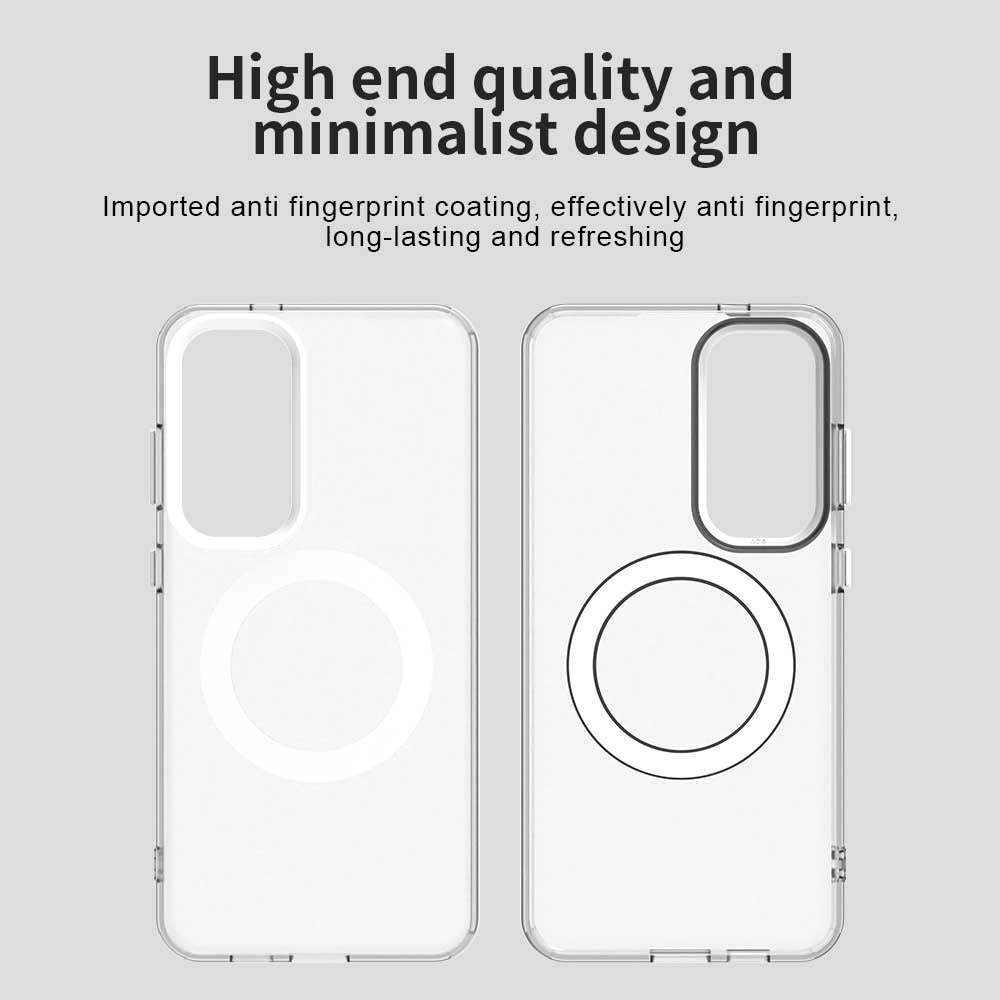 MagSafe Case for Samsung Galaxy S24 FE S721, Techsuit, CandyCase, White