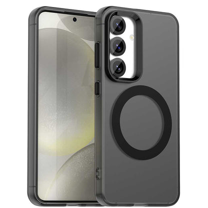 MagSafe Case for Samsung Galaxy S24 FE S721, Techsuit, CandyCase, Black
