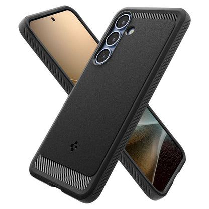 MagSafe Case for Samsung Galaxy S25 S931, Spigen, Rugged Armor, Matte Black ACS08998
