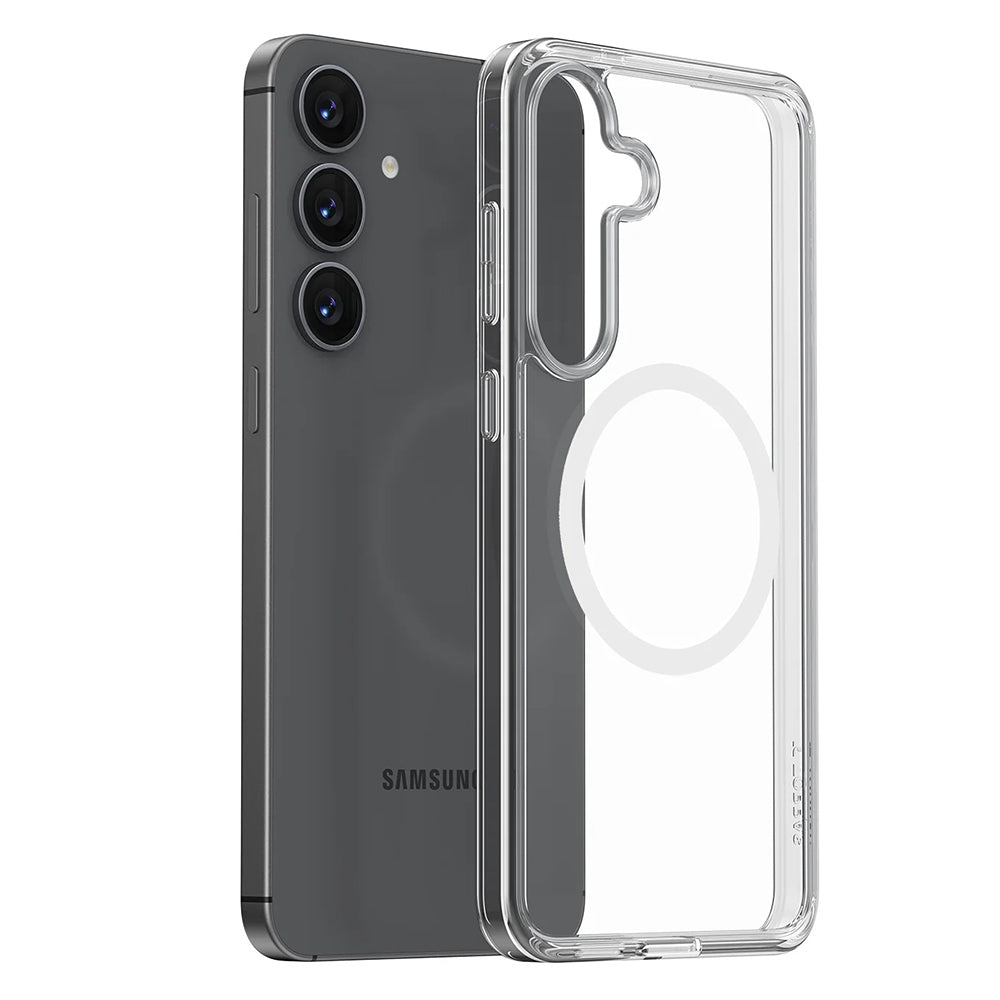 MagSafe Case for Samsung Galaxy S25 S931, Torras, Guardian, Transparent