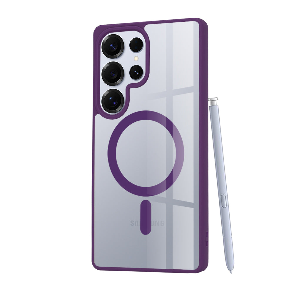 MagSafe Case for Samsung Galaxy S25 Ultra S938, Techsuit, Pro, Purple