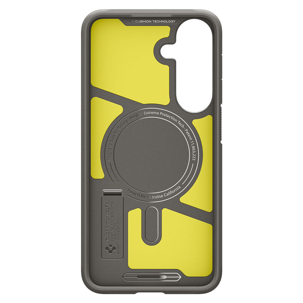 MagSafe Case for Samsung Galaxy S26 FE S741, Spigen, Tough Armor, Gray ACS11635