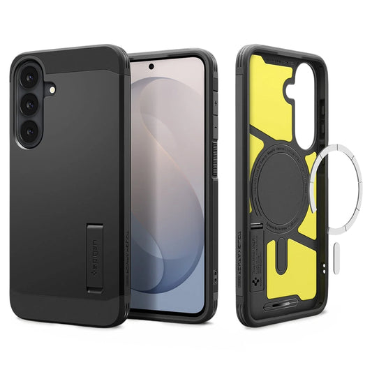 MagSafe Case for Samsung Galaxy S26 FE S741, Spigen, Tough Armor, Black ACS11634