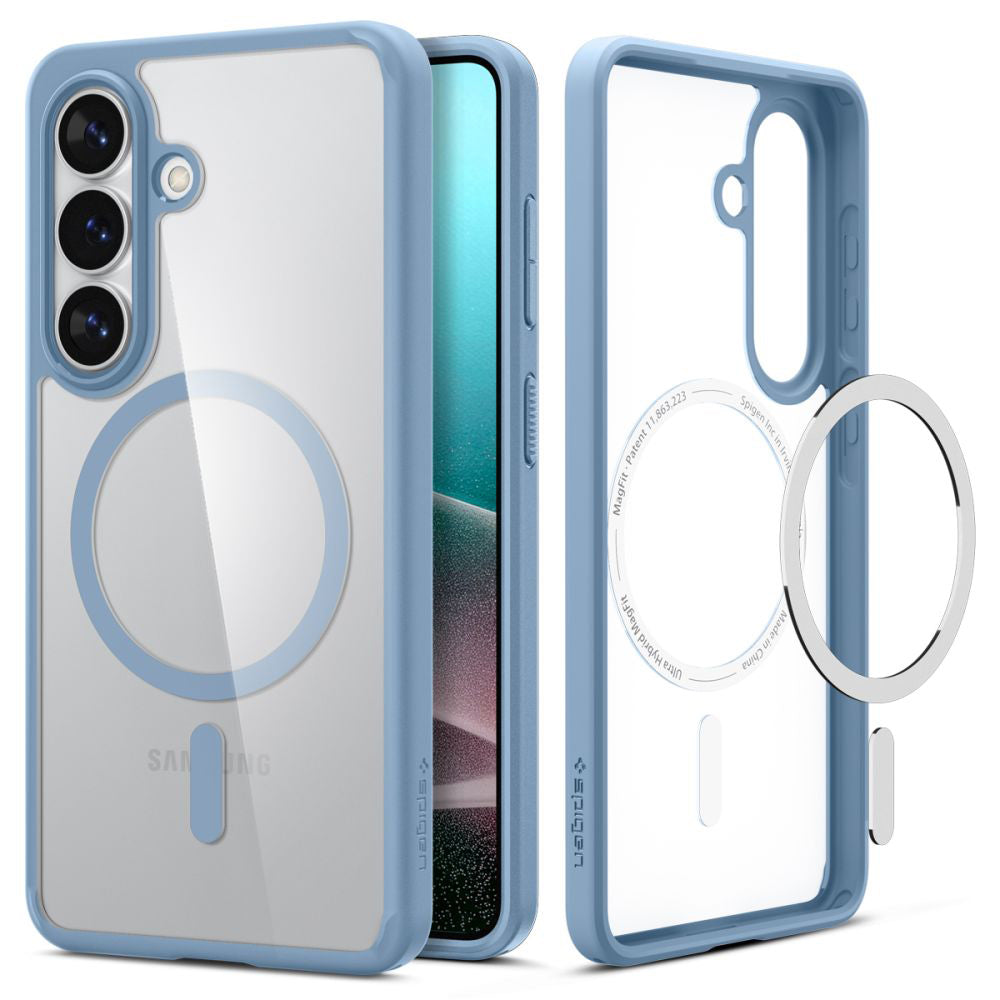 MagSafe Case for Samsung Galaxy S26 Plus S947, Spigen, Ultra Hybrid, Blue ACS11213