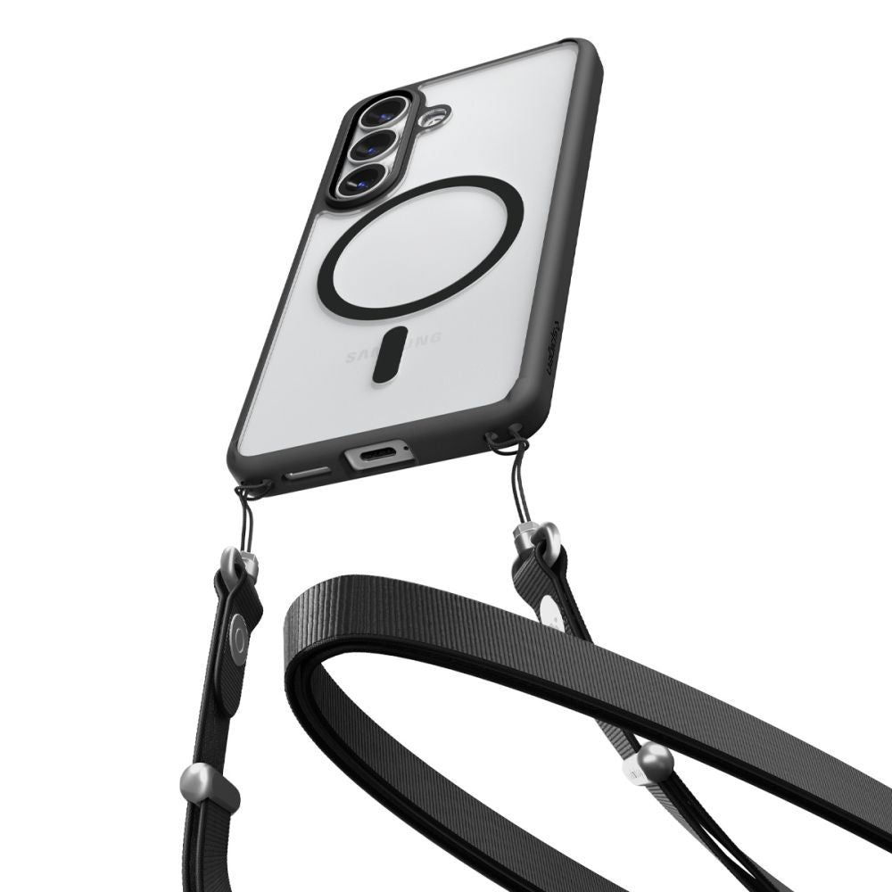 MagSafe Case for Samsung Galaxy S26 Plus S947, Spigen, Ultra Hybrid, Matte Black ACS10710