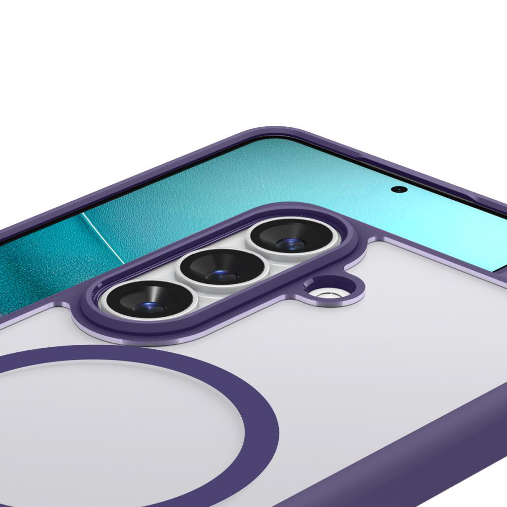 MagSafe Case for Samsung Galaxy S26 S942, Spigen, Ultra Hybrid, Dark Purple ACS11220