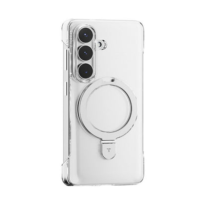 MagSafe Case for Samsung Galaxy S26 S942, Torras, Ostand Slim, Transparent