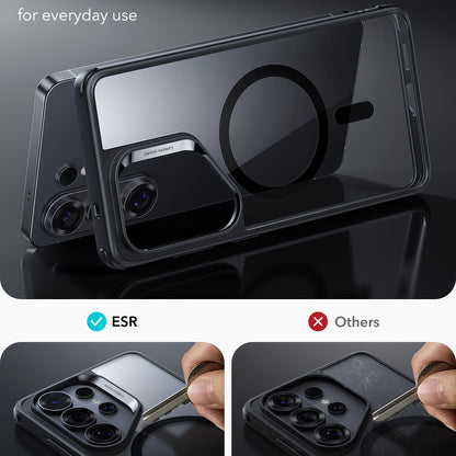 MagSafe Case for Samsung Galaxy S26 Ultra S948, ESR, Classic Hybrid, Black Transparent