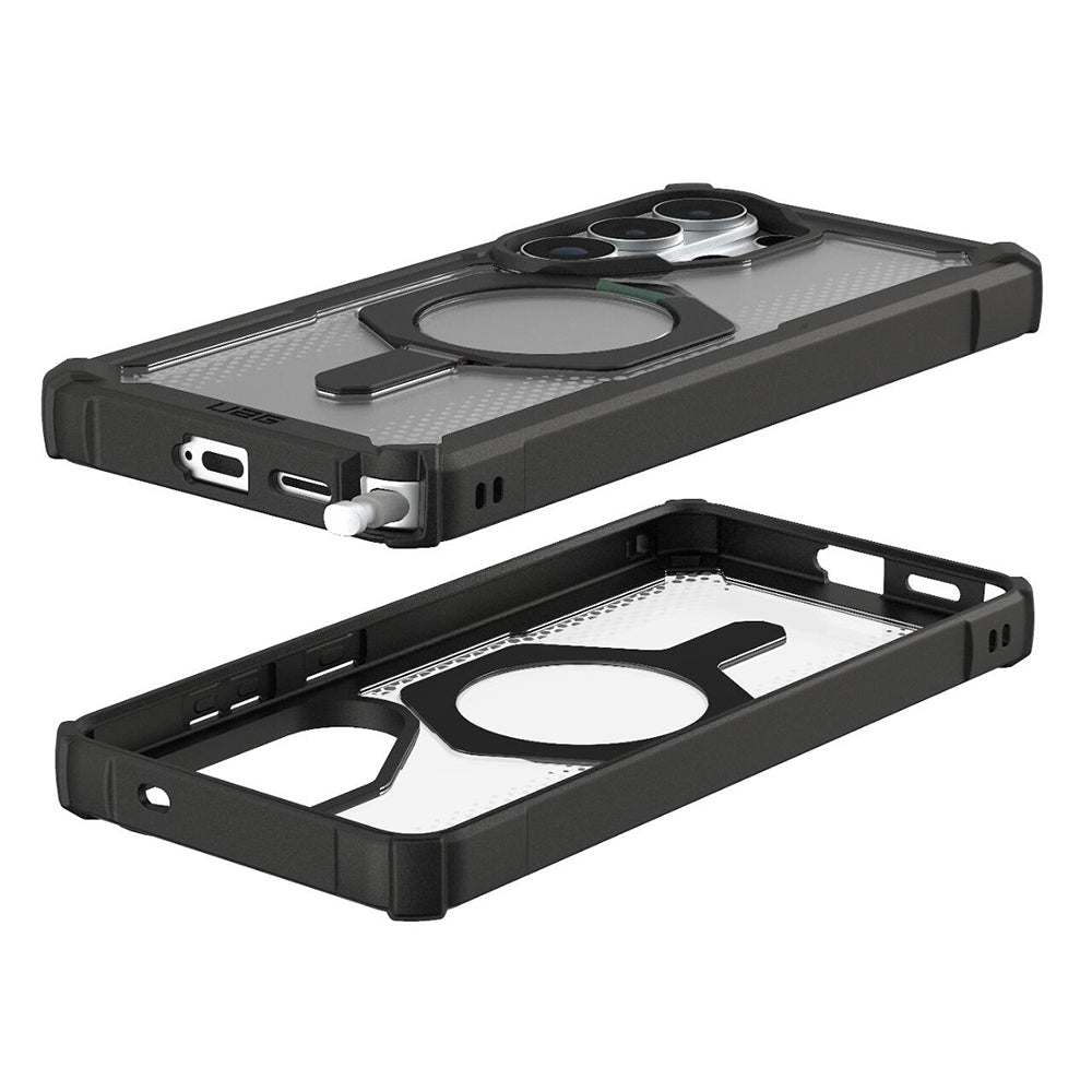 MagSafe Case for Samsung Galaxy S26 Ultra S948, Urban Armor Gear, Plasma XTE, Transparent Black