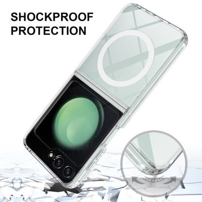 MagSafe Case for Samsung Galaxy Z Flip7 FE F761 / Z Flip6 F741, Techsuit, Pro, Transparent