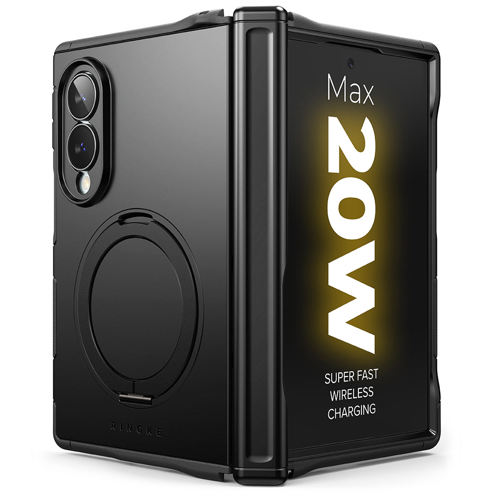 MagSafe Case for Samsung Galaxy Z Fold8 F971, Ringke, Alles, Black