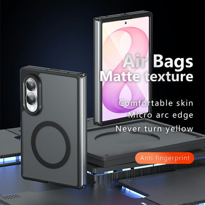 MagSafe Case for Samsung Galaxy Z Fold8 F971, Techsuit, PureFrost, Satin Black