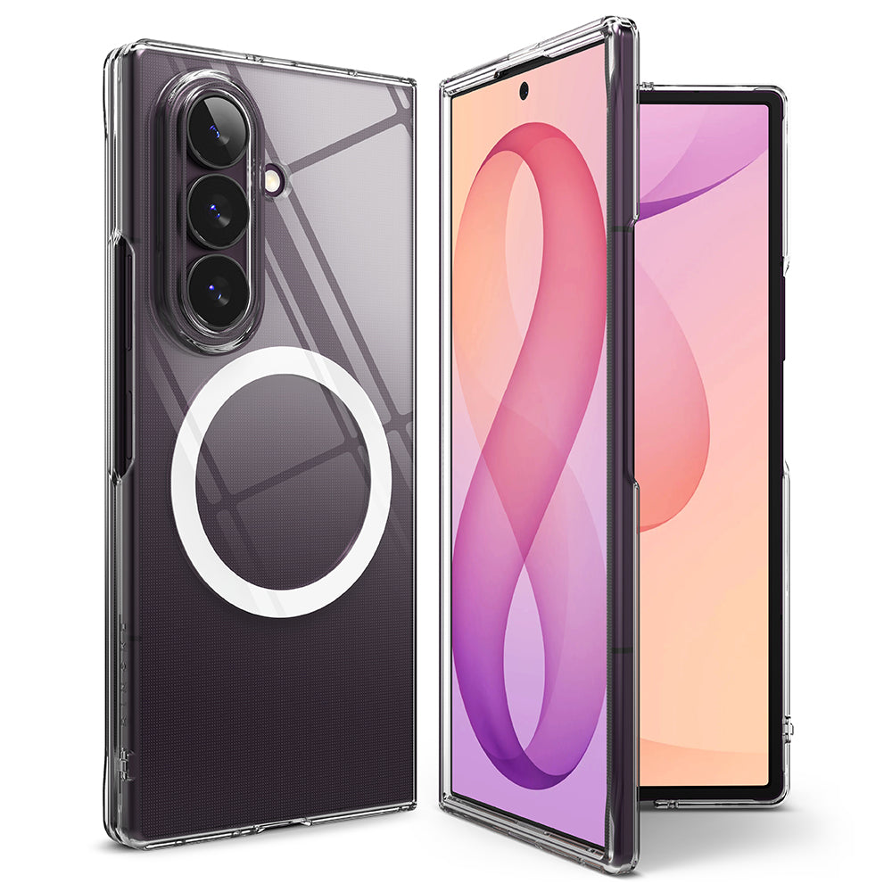 MagSafe Case for Samsung Galaxy Z Fold8 Ultra F976, Ringke, Slim, Transparent