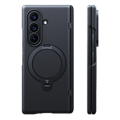 MagSafe Case for Samsung Galaxy Z Fold8 Ultra F976, Torras, Ostand Q3 Spin, Black