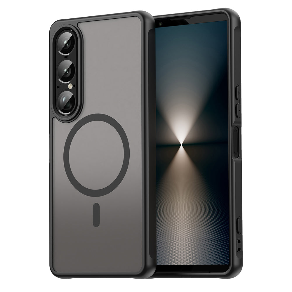 MagSafe Case for Sony Xperia 1 VII, Techsuit, HaloFrost II, Black