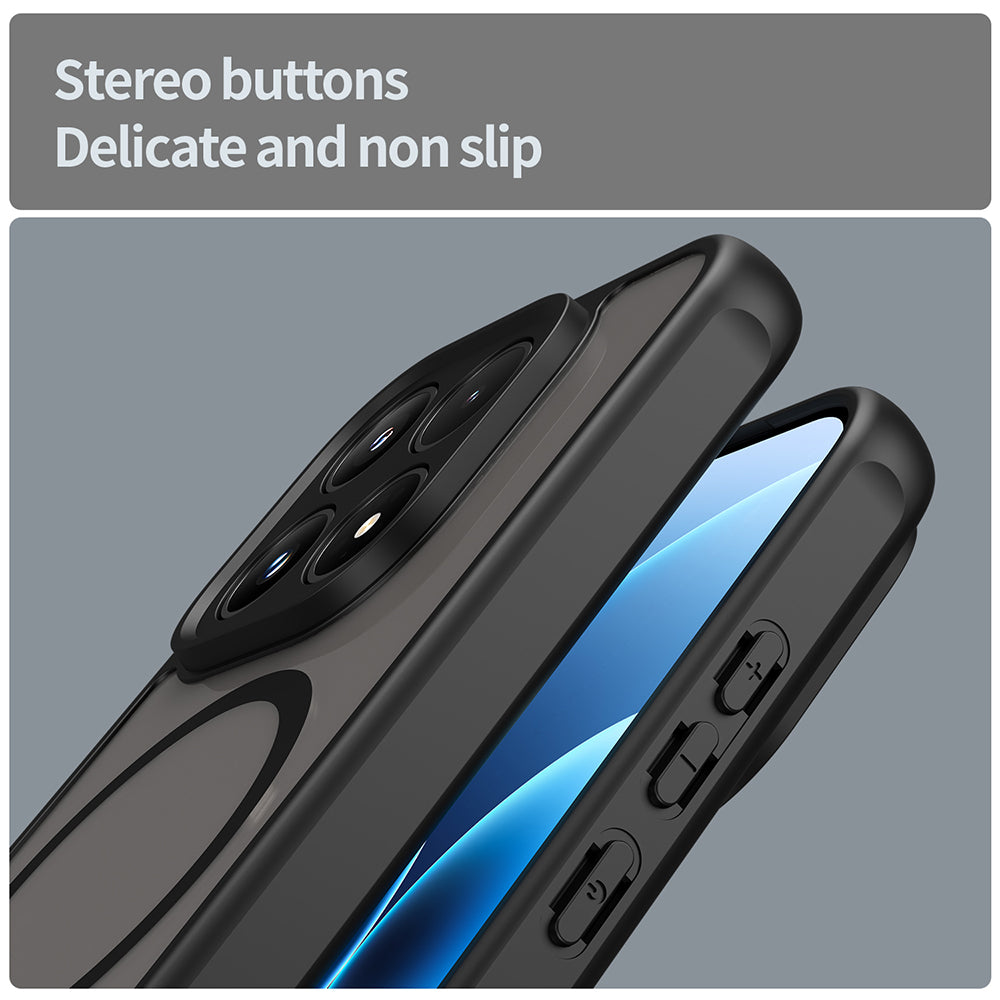 MagSafe Case for Xiaomi 17, Techsuit, HaloFrost II, Black