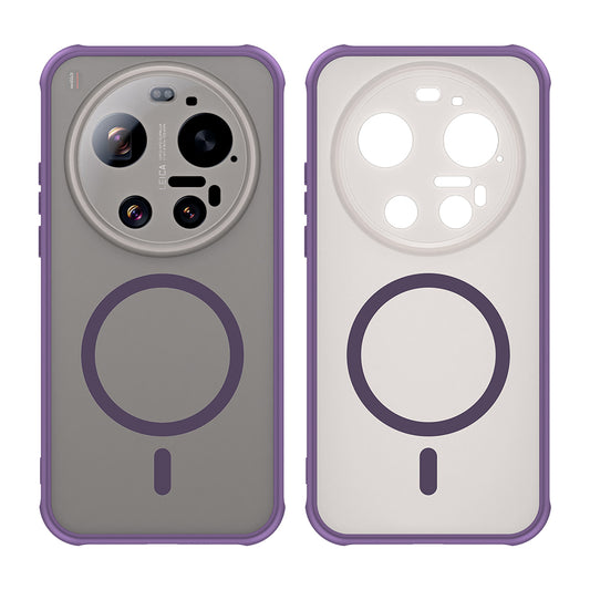 MagSafe Case for Xiaomi 17 Ultra, Techsuit, HaloFrost II, Purple