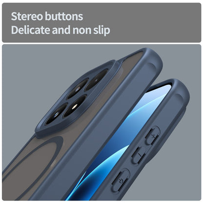 MagSafe Case for Xiaomi 17T, Techsuit, HaloFrost II, Navy Blue