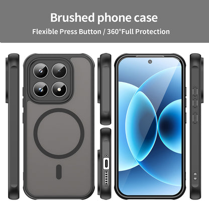 MagSafe Case for Xiaomi 17T, Techsuit, HaloFrost II, Black