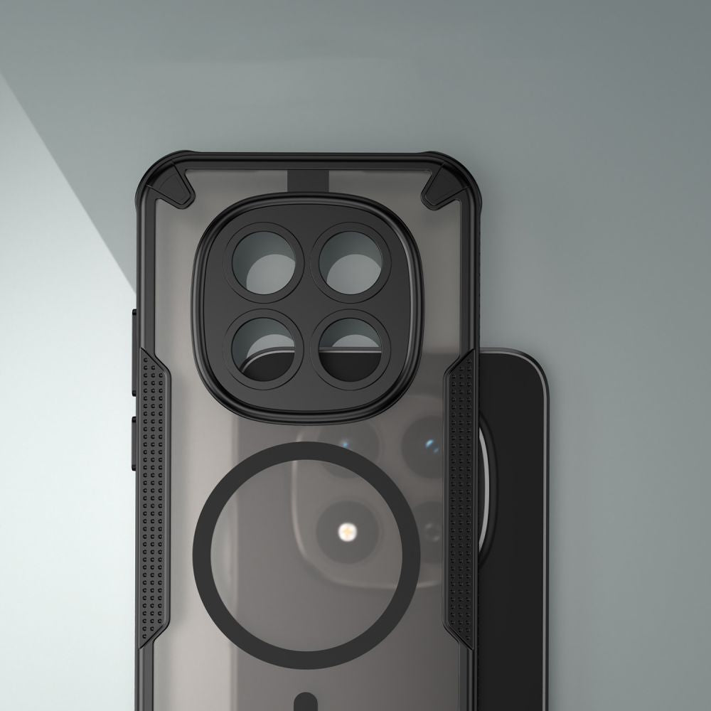 MagSafe Case for Xiaomi Redmi Note 15 Pro 5G, Tech-Protect, Rugged Shield, Black