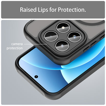 MagSafe Case for Xiaomi 17T, Techsuit, HaloFrost II, Black