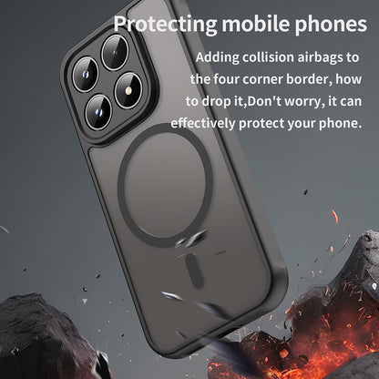 MagSafe Case for Xiaomi 17T, Techsuit, HaloFrost II, Black