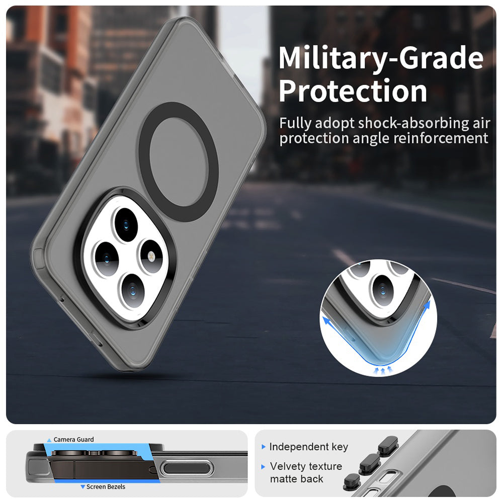 MagSafe Case for Xiaomi Poco M8 Pro / Redmi Note 15 Pro+ 5G, Techsuit, CandyCase, Black