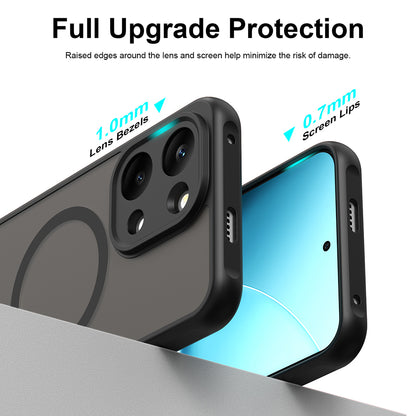 MagSafe Case for Xiaomi Poco X8 Pro Max, Techsuit, HaloFrost II, Black